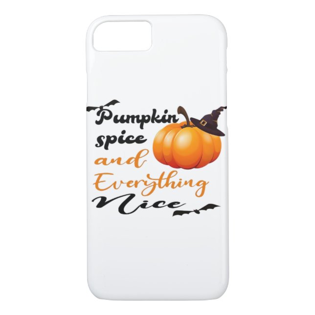 Coques Case-Mate iPhone Épices citrouilles Et Tout Nice Automne Halloween  (Dos)