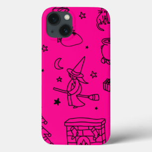 Case-Mate iPhone Case épiphanie noël sorcière befana rose