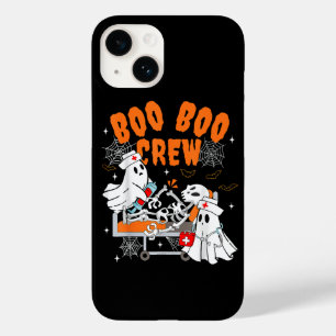 Coque Pour iPhone 14 Équipe Boo Boo Halloween Fantôme Infirmière