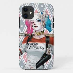 Coque iPhone 11 Équipe de suicide   Harley Quinn
