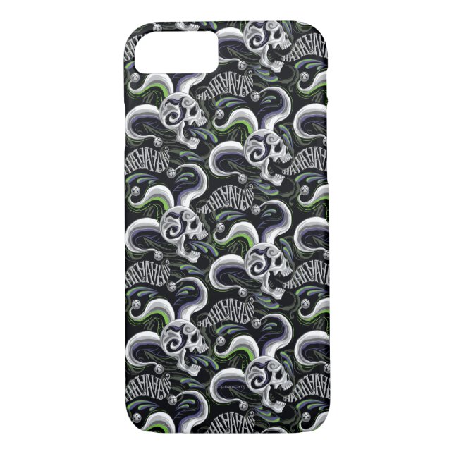 Coques Case-Mate iPhone Équipe de suicide | Joker Skull - Haha (Dos)