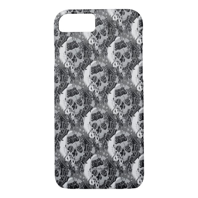 Coques Case-Mate iPhone Équipe de suicide | Motif crâne (Dos)