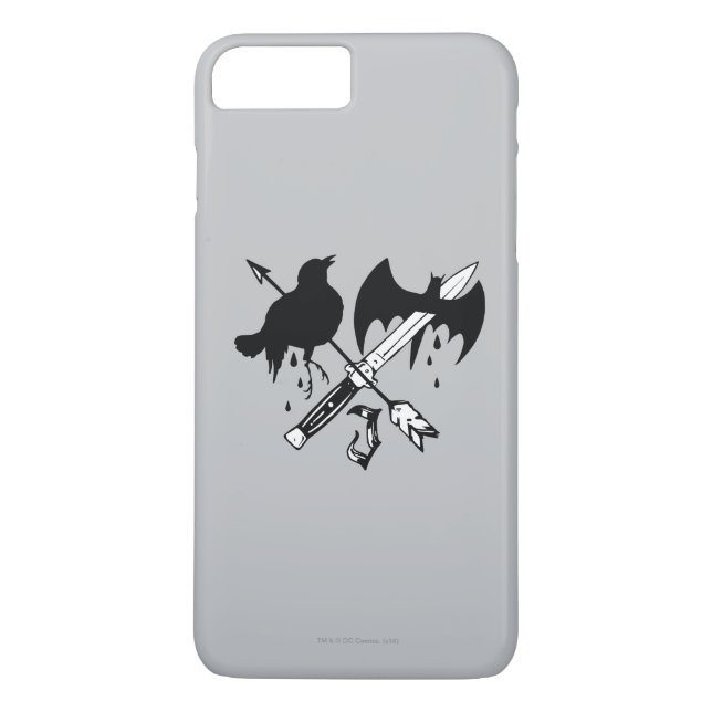 Coques Case-Mate iPhone Équipe de suicide | Symbole joker (Dos)