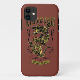 Coque iPhone 11 Équipe de suicide Tatouage Croc