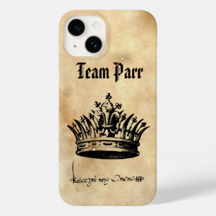 Coque Pour iPhone 14 Équipe Parr Katherine Parr, Couronne et signature