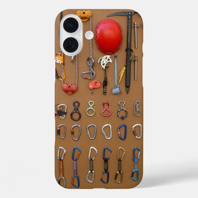 Coques Case-Mate iPhone Équipement de grimpeur — Équipement d'Escalade de  (Verso)