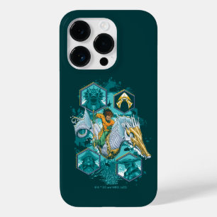 Coque Pour iPhone 14 Pro Équitation Aquaman À Cheval Dans Les Royaumes