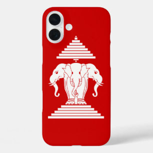 Coques iPhone 16 Plus Erawan trois a dirigé le Laotien
