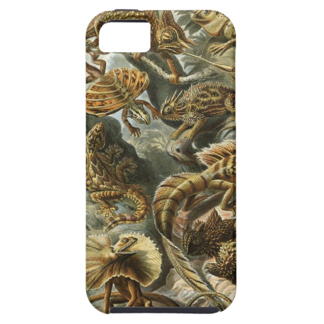 Coques Case-Mate iPhone Ernst Haeckel - Lacertilia (Dos)