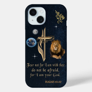 Coque Pour iPhone 15 Ésaïe 41:10