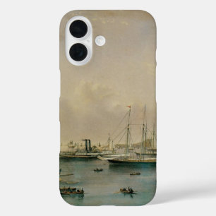Coques iPhone 16 Escadre de yachts à Newport Harbour, Maritime Vint