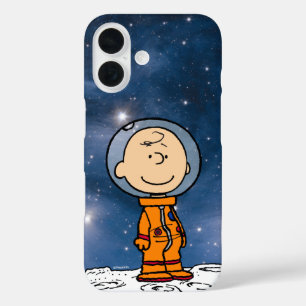 Coques iPhone 16 ESPACE Charlie Astronaut Brown