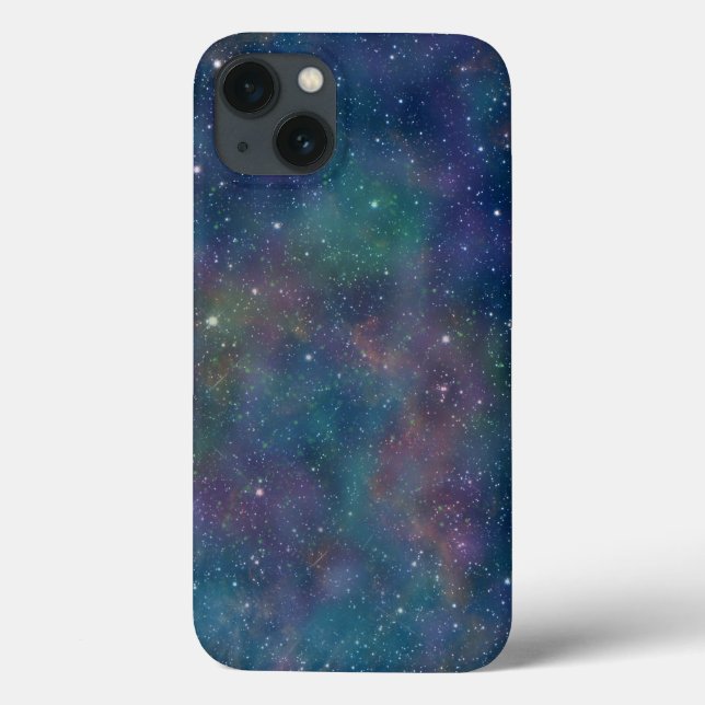 Coques Case-Mate iPhone Espace cool Galaxy Stars Motif Aquarelle (Verso)