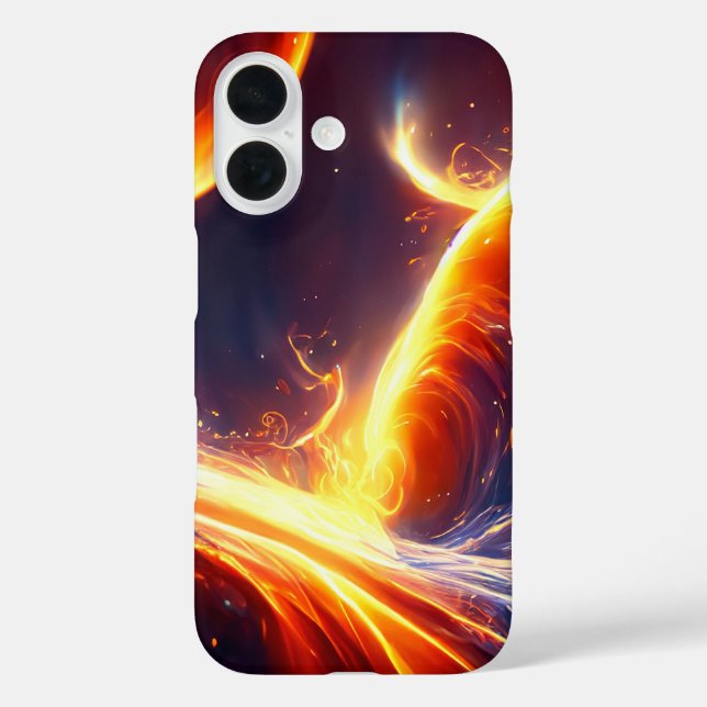 Coques Case-Mate iPhone Espace d'eau de feu (Verso)