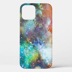 Case-Mate iPhone Case Espace futuriste, arrière - plan nébuleux étoilé.