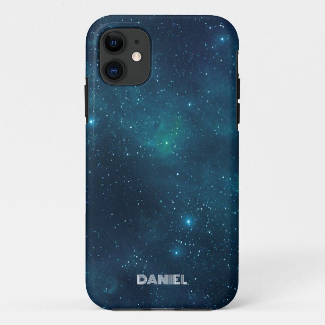 Coques Case-Mate iPhone Espace profond personnalisé (Dos)