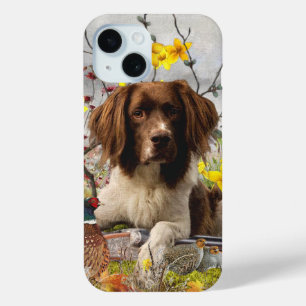 Coque Pour iPhone 15 Espagnol Springer anglais, Art