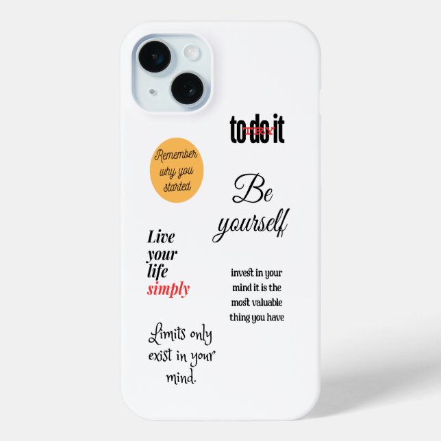 Coques Case-Mate iPhone essayer de le faire (Verso)