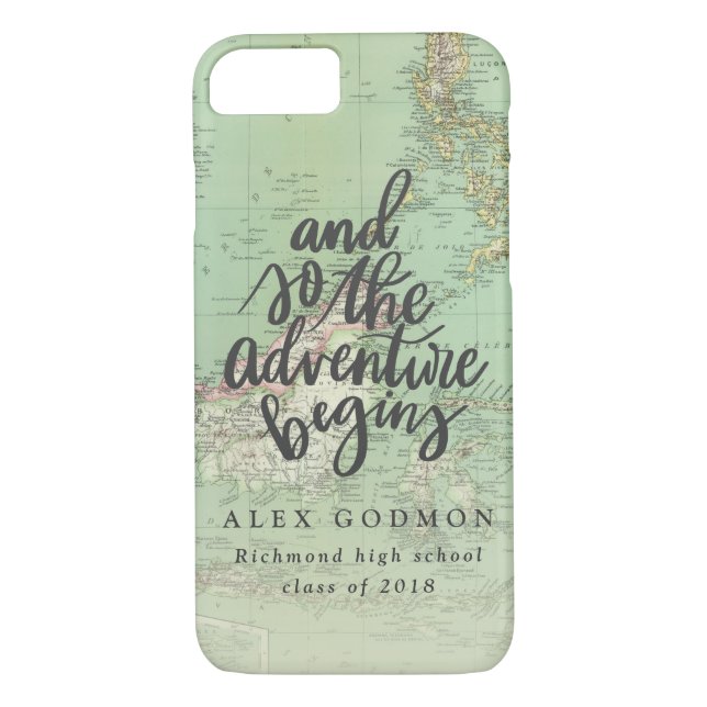 COQUES Case-Mate iPhone ET DONC L'AVENTURE COMMENCE (Dos)