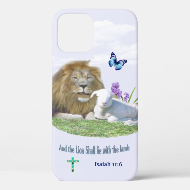 Coques Case-Mate iPhone Et le Lion couchera avec l'Agneau (Verso)