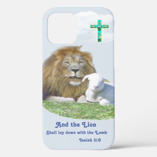 Coques Case-Mate iPhone Et le Lion couchera avec l'Agneau (Verso)