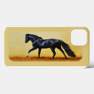 Case-Mate iPhone Case Étalon noir du cheval de course