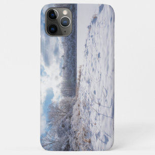 Case-Mate iPhone Case Étang couvert de neige et forêts à Salem Hills