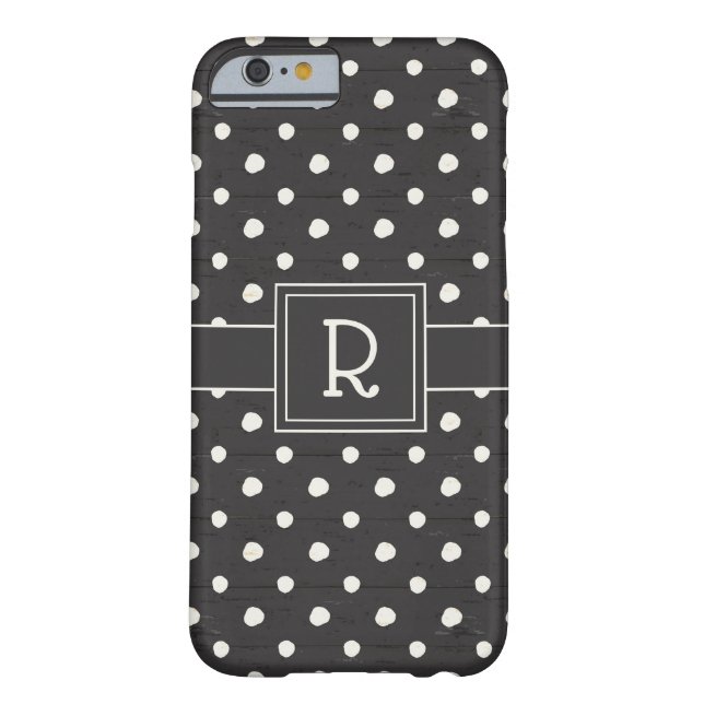 Coques Case-Mate iPhone Étape simple une de signes du monogramme | (Dos)