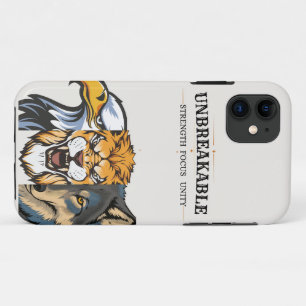 Case-Mate iPhone Case État Cassable Concentration Unité Allemand