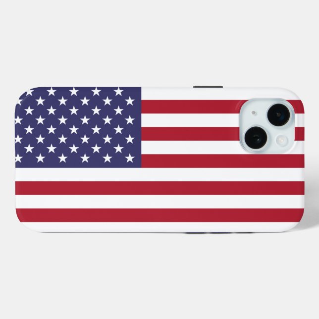Coques Case-Mate iPhone États-Unis (Verso (horizontal))