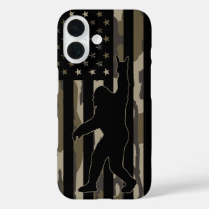 Coques iPhone 16 États-Unis Drapeau Bigfoot Bottomland Camo