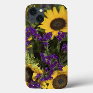 Coques Pour iPhone États-Unis, gros plan de l'arrangement de fleurs n