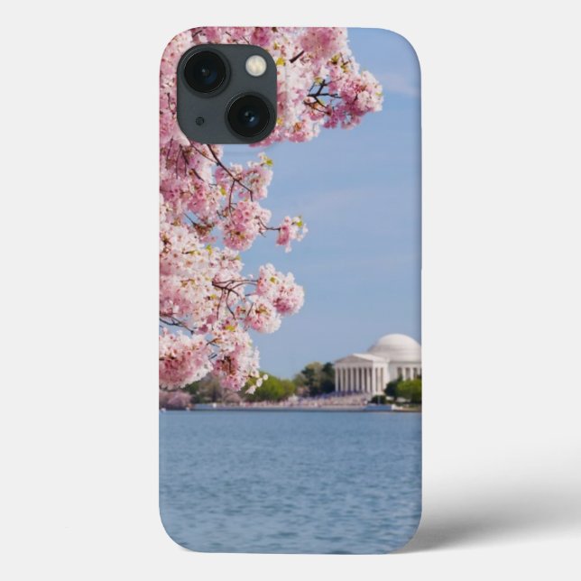 Coques Case-Mate iPhone États-Unis, Washington DC, Cherry tree (Verso)