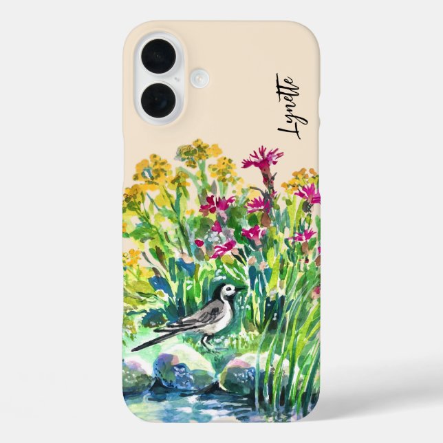 Coques Case-Mate iPhone Été, wagon, fleurs sauvages (Verso)
