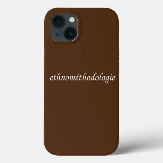 Case-Mate iPhone Case ethnométhodologie