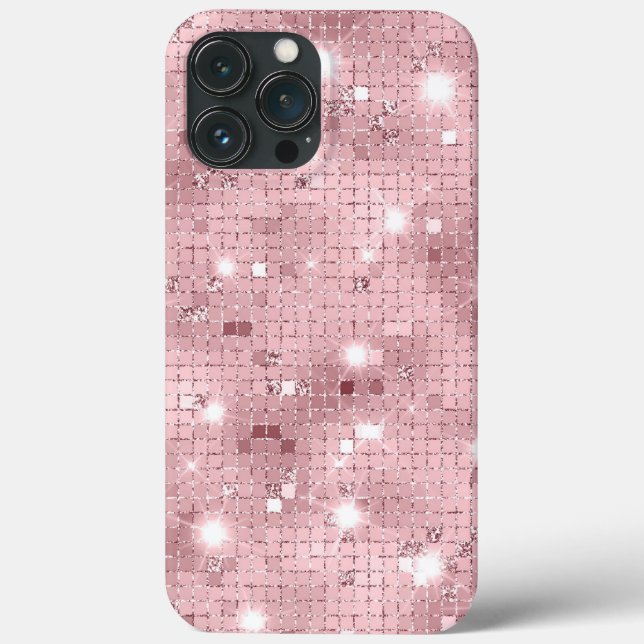 Coques Case-Mate iPhone Étincelle Rose de luxe (Verso)