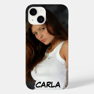 Coque Pour iPhone 14 Étiquette personnalisée pour iphone