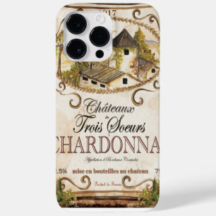 Coques Pour iPhone Étiquette vintage Chardonnay