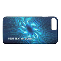 Étoile bleue sculptée