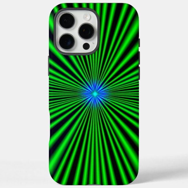Coques Case-Mate iPhone Étoile bleue sur feu vert (Verso)