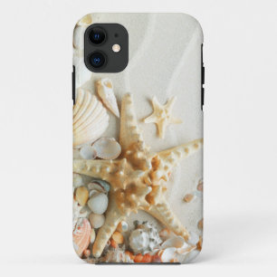 Coques Pour iPhone Etoile de mer et coquillage sur la plage iphone 5 