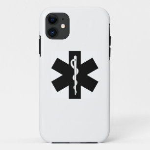 Coque iPhone 11 Étoile d'infirmier de SME EMT