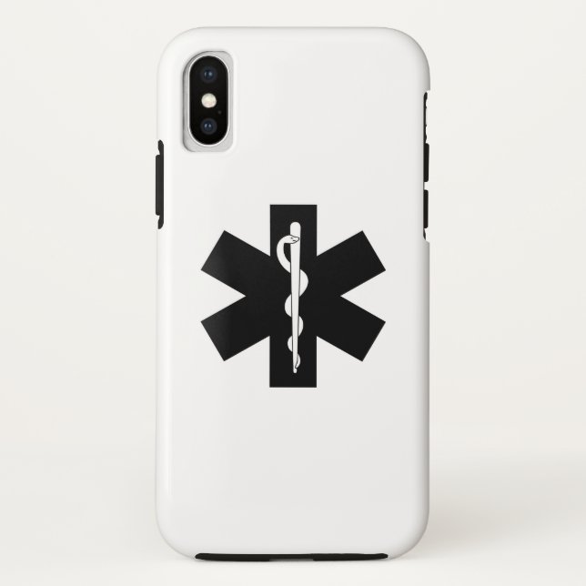 Coques Case-Mate iPhone Étoile d'infirmier de SME EMT (Dos)