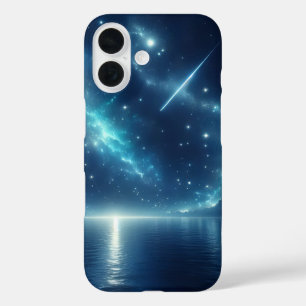 Coques iPhone 16 Étoile filante au-dessus de l'eau