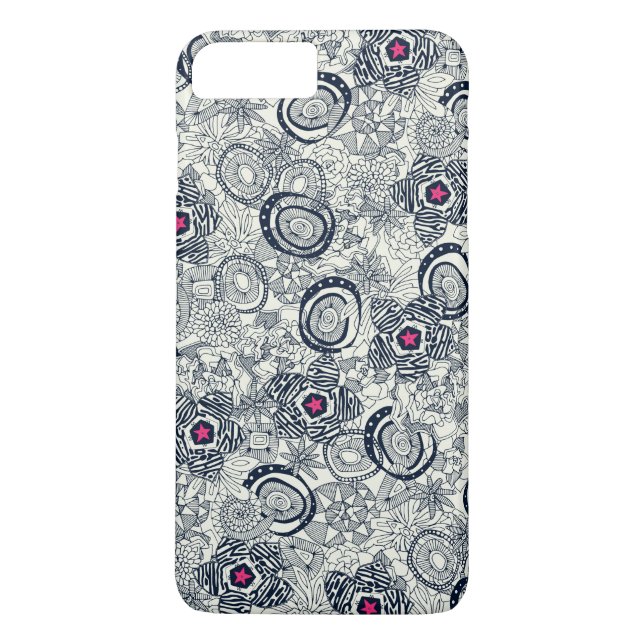 Coques Case-Mate iPhone étoile rose ivoire succulente (Dos)