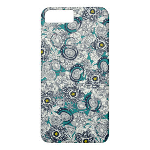 Coque Case-Mate Pour iPhone étoile succulente de chartreuse bleue