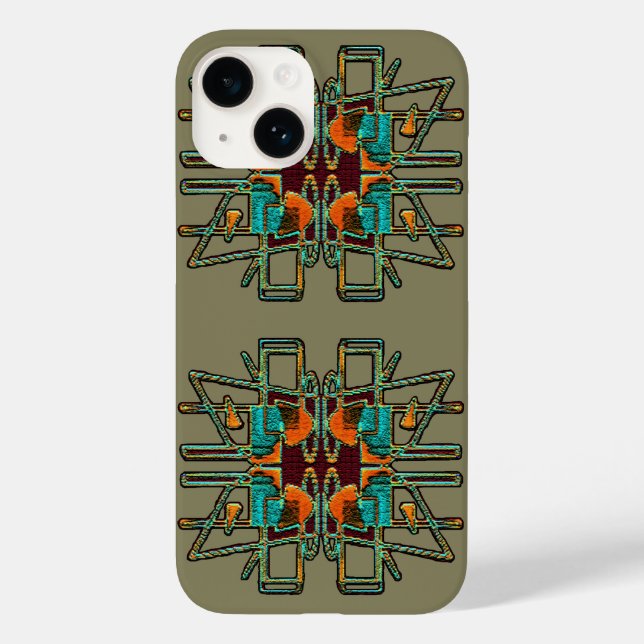 Coques Case-Mate iPhone Étoile tribale (Verso)