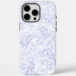 Coques iPhone 16 Pro Max Etoiles Bleues et Blancs Team Spirit Couleurs spor