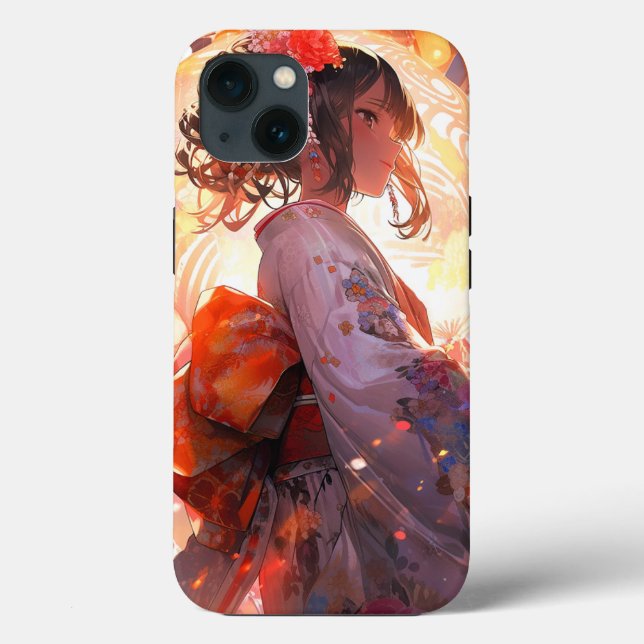 Coques Case-Mate iPhone Étoiles de fille Anime (Verso)