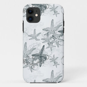 Coque Case-Mate Pour iPhone Étoiles de mer sur le motif de mer